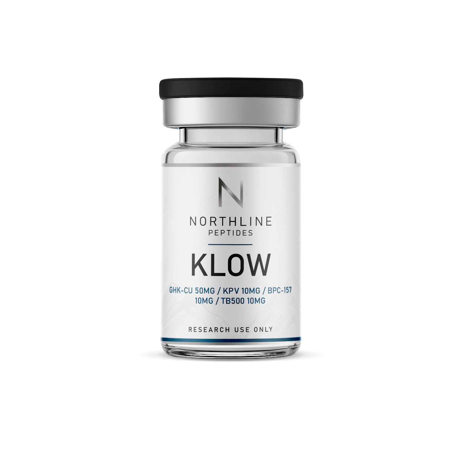 KLOW - GHK-Cu (50mg) / KPV (10mg) / BPC-157 (10mg) / TB500 (10mg)